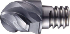 OSG - PXBE Grade XP3320 Carbide Ball Nose Milling Tip Insert - SiC Finish, 3 Flutes, 3/4" Cutting Diam, 0.525" Depth of Cut - Makers Industrial Supply