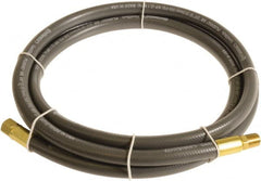 Continental ContiTech - 1/2" ID x 0.78" OD 5' Long Multipurpose Air Hose - MNPT x FNPT Ends, 300 Working psi, -10 to 158°F, 1/2" Fitting, Gray - Makers Industrial Supply