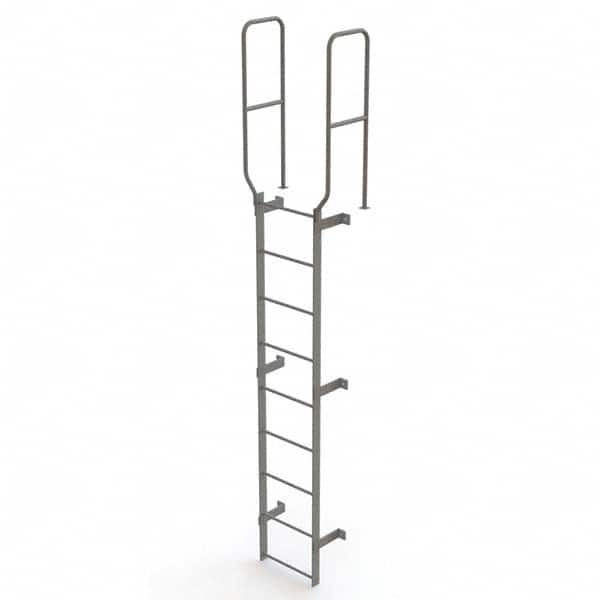 TRI-ARC - Rolling & Wall Mounted Ladders & Platforms Type: Fixed Ladder Style: Safety Cage - Makers Industrial Supply