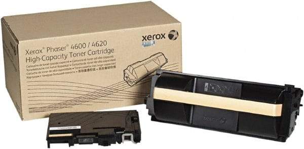 Xerox - Black Toner Cartridge - Use with Xerox Phaser 4600, 4620 - Makers Industrial Supply