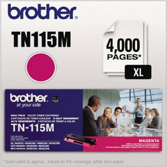 Brother - Magenta Toner Cartridge - Use with Brother DCP-9040CN, 9045CDN, HL-4040CDN, 4040CN, 4070CDW, MFC-9440CN, 9550CDN, 9840CDW - Makers Industrial Supply