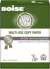 Boise - 8-1/2" x 11" White Copy Paper - Use with High-Speed Copiers, Fax Machines, Laser Printers, Inkjet Printers - Makers Industrial Supply