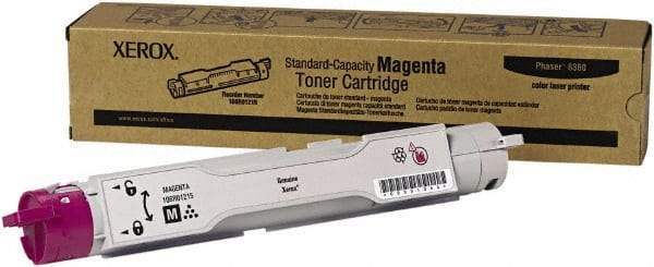 Xerox - Magenta Toner Cartridge - Use with Xerox Phaser 6360 - Makers Industrial Supply