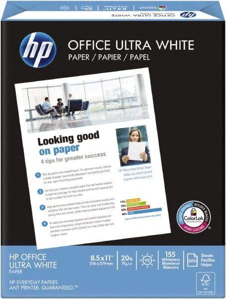 Hewlett-Packard - 8-1/2" x 11" White Copy Paper - Use with HP LaserJet 5000, 5100 produces 10,000 pages. - Makers Industrial Supply