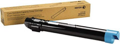 Xerox - Cyan Toner Cartridge - Use with Xerox Phaser 7500 - Makers Industrial Supply