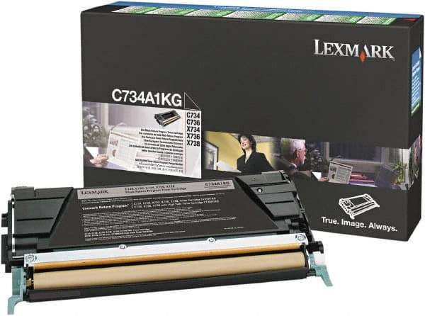 Lexmark - Black Toner Cartridge - Use with Lexmark X746, X748 - Makers Industrial Supply