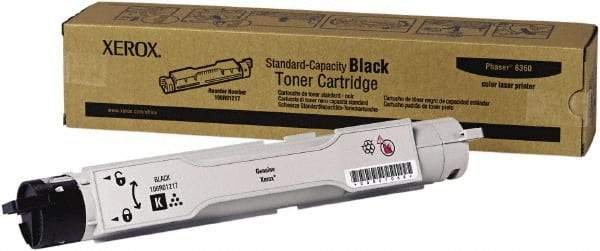 Xerox - Black Toner Cartridge - Use with Xerox Phaser 6360 - Makers Industrial Supply