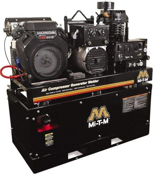 MI-T-M - Stationary Gas Air Compressors Horsepower: 22 Cubic Feet per Minute: 15.70 - Makers Industrial Supply