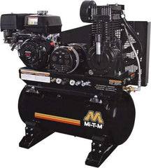 MI-T-M - Stationary Gas Air Compressors Horsepower: 13 Cubic Feet per Minute: 15.70 - Makers Industrial Supply