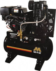 MI-T-M - Stationary Gas Air Compressors Horsepower: 13 Cubic Feet per Minute: 29.00 - Makers Industrial Supply