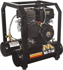 MI-T-M - Stationary Gas Air Compressors Horsepower: 4 Cubic Feet per Minute: 4.80 - Makers Industrial Supply