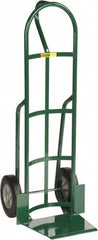 Little Giant - 800 Lb Capacity 49" OAH Hand Truck - 13-1/2 x 16" Base Plate, Loop Handle, Steel, Solid Rubber Wheels - Makers Industrial Supply