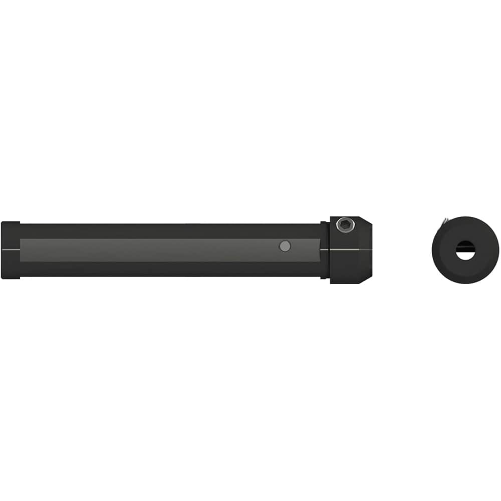 Micro 100 - Boring & Grooving Bar Holders; Inside Diameter (Inch): 5/16 ; Inside Diameter (Decimal Inch): 0.3125 ; Outside Diameter (Decimal Inch): 22.0000 ; Overall Length (Decimal Inch): 5.80000 ; Through Coolant: Yes ; Series: QTHM - Exact Industrial Supply