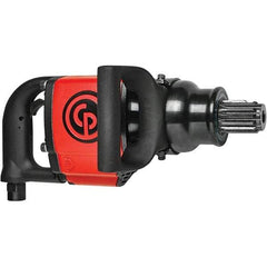 Chicago Pneumatic - #5 Spline Drive, 3,500 RPM, 2,800 Ft/Lb Torque Impact Wrench - D-Handle, 68 CFM, 90 psi, 1/2" NPT Inlet - Makers Industrial Supply