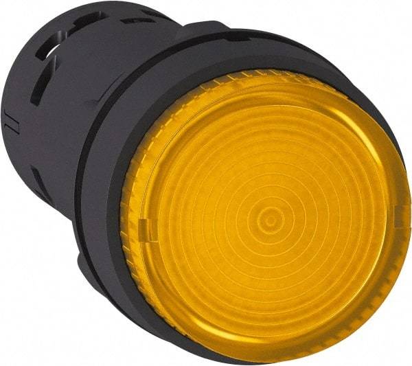 Schneider Electric - Pushbutton Switch Illuminated Body - Orange - Makers Industrial Supply