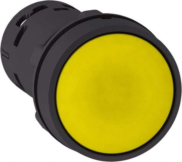 Schneider Electric - Pushbutton Switch Body - Yellow - Makers Industrial Supply