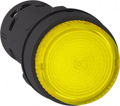 Schneider Electric - Pushbutton Switch Illuminated Body - Yellow - Makers Industrial Supply