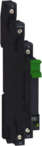 Schneider Electric - Relay Sockets Socket Shape: Flat Number of Pins: 5 - Makers Industrial Supply