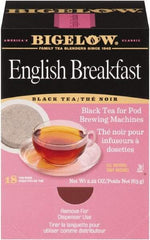 Bigelow - English Breakfast Tea Pods, 1.90 oz, 18/Box - Makers Industrial Supply