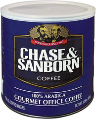 Chase & Sanborn - Coffee, Regular, 34.5 oz Can - Makers Industrial Supply