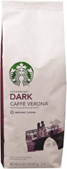 Starbucks - Coffee, Verona, Ground, 1 Lb Bag - Makers Industrial Supply