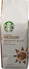 Starbucks - Coffee, Breakfast Blend, Ground, 1 Lb Bag - Makers Industrial Supply