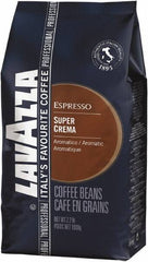 Lavazza - Super Crema Whole Bean Espresso Coffee, 2.2 Lb Bag, Vacuum-Packed - Makers Industrial Supply