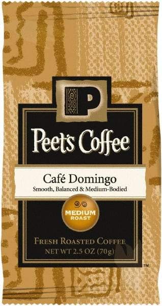 Peet's Coffee & Tea - Coffee Portion Packs, Caf\xE9 Domingo Blend, 2.5 oz Frack Pack, 18/Box - Makers Industrial Supply