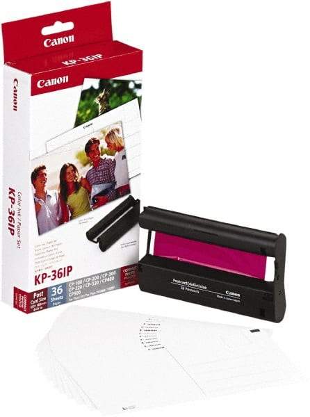 Canon - Ink Cartridge - Use with Canon CP-100, CP-200, CP-220, CP-300, CP-330, CP-333, SELPHY CP400, CP510, CP600, CP710, CP720, CP730, CP740, CP760, CP780, CP800, CP900 - Makers Industrial Supply