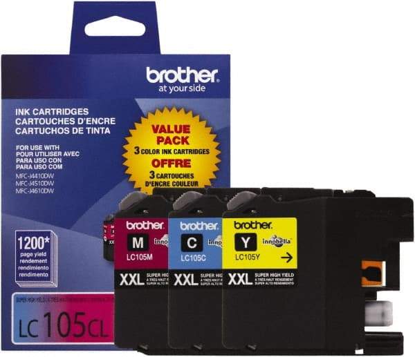 Brother - Ink Cartridge - Use with Brother MFC-J4310DW, J4410DW, J4510DW, J4610DW, J4710DW, J6520DW, J6720DW, J6920DW - Makers Industrial Supply