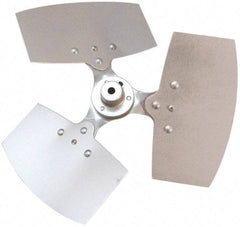 Maxess Climate Control Technologies - 12mm Bore Diam, Commercial Fan Blade - 170mm Wide, Clockwise Rotation, 3 Blades - Makers Industrial Supply