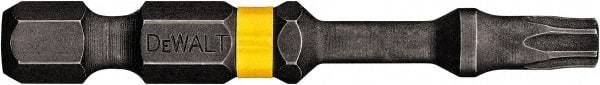 DeWALT - T27 Torx Bit - 1/4" Hex Drive, 2" OAL - Makers Industrial Supply