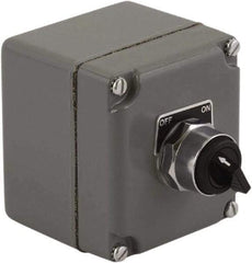 Schneider Electric - 1 Operator, Pushbutton Control Station - Start (Legend), Momentary Switch, NO/NC Contact, NEMA 1, 13, 3, 4 - Makers Industrial Supply