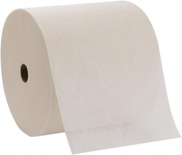 Georgia Pacific - Dry Shop Towel/Industrial Wipes - Jumbo Roll, 6-3/4" x 10-1/2" Sheet Size, White - Makers Industrial Supply