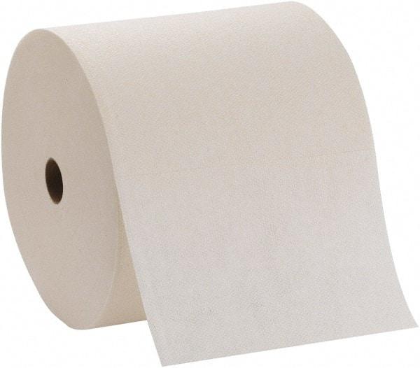 Georgia Pacific - Dry Shop Towel/Industrial Wipes - Jumbo Roll, 6-3/4" x 10-3/8" Sheet Size, White - Makers Industrial Supply