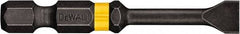 DeWALT - 5/16" Slotted Screwdriver Bit - 1/4" Hex Drive, 2" OAL - Makers Industrial Supply