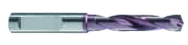 15.5mm Dia. - Carbide HP 3XD Drill-140° Point-Coolant-Firex-Notch Shank - Makers Industrial Supply