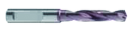 6.1mm Dia. - Carbide HP 3XD Drill-140° Point-Coolant-Firex-Notch Shank - Makers Industrial Supply