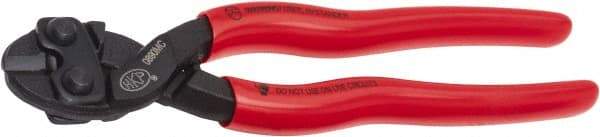 H.K. Porter - 8" OAL, Mini Bolt Cutter - Plastic Dipped Handle - Makers Industrial Supply