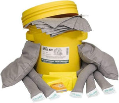 Oil-Dri - 20 Gal Capacity Universal Spill Kit - 20 Gal Plastic Overpack Container - Makers Industrial Supply