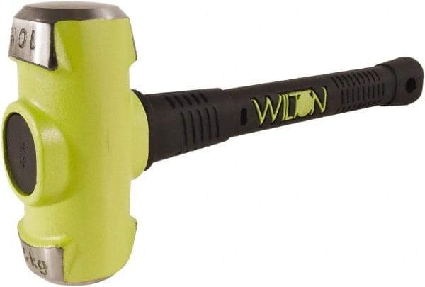 Wilton - 10 Lb Head, 16" Long Sledge Hammer - Steel Head, Steel Handle with Grip - Makers Industrial Supply