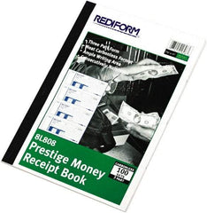 REDIFORM - 100 Sheet, 7 x 2-3/4", Receipt Book - Makers Industrial Supply