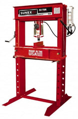 Sunex Tools - 50 Ton Manual Shop Press - 8-1/4 Inch Stroke - Makers Industrial Supply