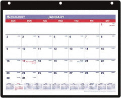 AT-A-GLANCE - 12 Sheet, 11 x 8-1/4", Wall Calendar - Makers Industrial Supply