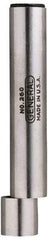 General - 0.5" Head Diam, 1/2" Shank, Single End, Mechanical Edge Finder - Accurate to 0.0005", Cylindrical Contact - Makers Industrial Supply