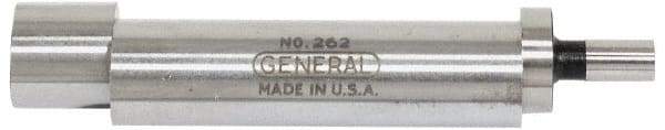 General - 0.2 and 0.5" Head Diam, 1/2" Shank, Double End, Mechanical Edge Finder - Accurate to 0.0005", Conical Contact - Makers Industrial Supply