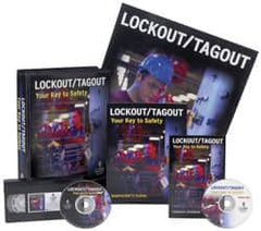 NMC - Lockout, Tagout Your Key To Safety, Multimedia Training Kit - 20 Minute Run Time DVD, English - Makers Industrial Supply