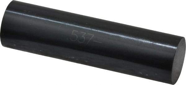 SPI - 0.537" Diam Class ZZ Minus Plug & Pin Gage - Black Oxide, 0.000200" Tolerance - Makers Industrial Supply