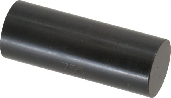 SPI - 0.755" Diam Class ZZ Minus Plug & Pin Gage - Black Oxide, 0.000200" Tolerance - Makers Industrial Supply