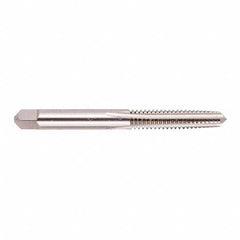 Regal Cutting Tools - 3/8-40 UNS 4 Flute Bright Finish High Speed Steel Straight Flute Standard Hand Tap - Plug, Right Hand Thread, 2-15/16" OAL, 1-1/4" Thread Length, H3 Limit, Oversize - Exact Industrial Supply